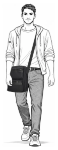 Obrázek z Enrico Benetti Salford 62178 Black 4 L 