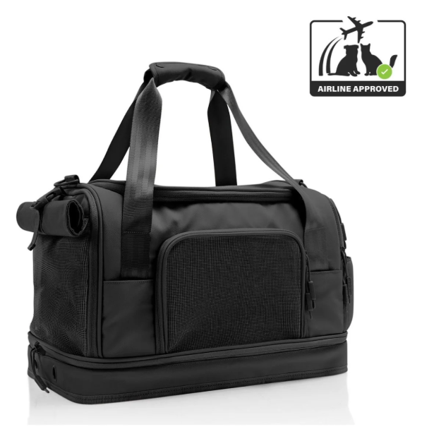 Obrázek z Heys Pawsenger Pet Carrier Black 31 L 